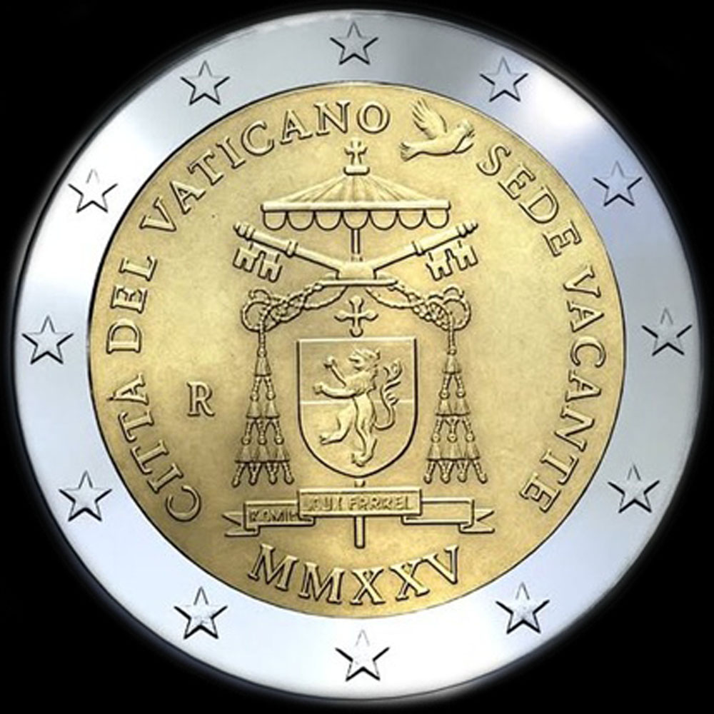 Pi&egrave;ces 2 Euro Vatican et Monaco 2024-2025 : Guide Complet du Collectionneur